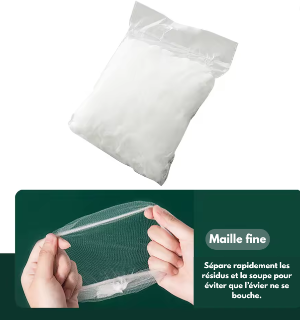 🧽 Support d’évier pliable multifonction : Filtre à déchets et porte-éponge pratique